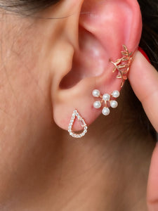 Cartilage earrings - Leaves