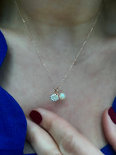 Load image into Gallery viewer, Seashell and starfish necklaces with pearls