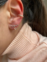 Carregar imagem no visualizador da galeria, Arch earrings with charms