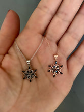 Load image into Gallery viewer, Snowflake Necklaces