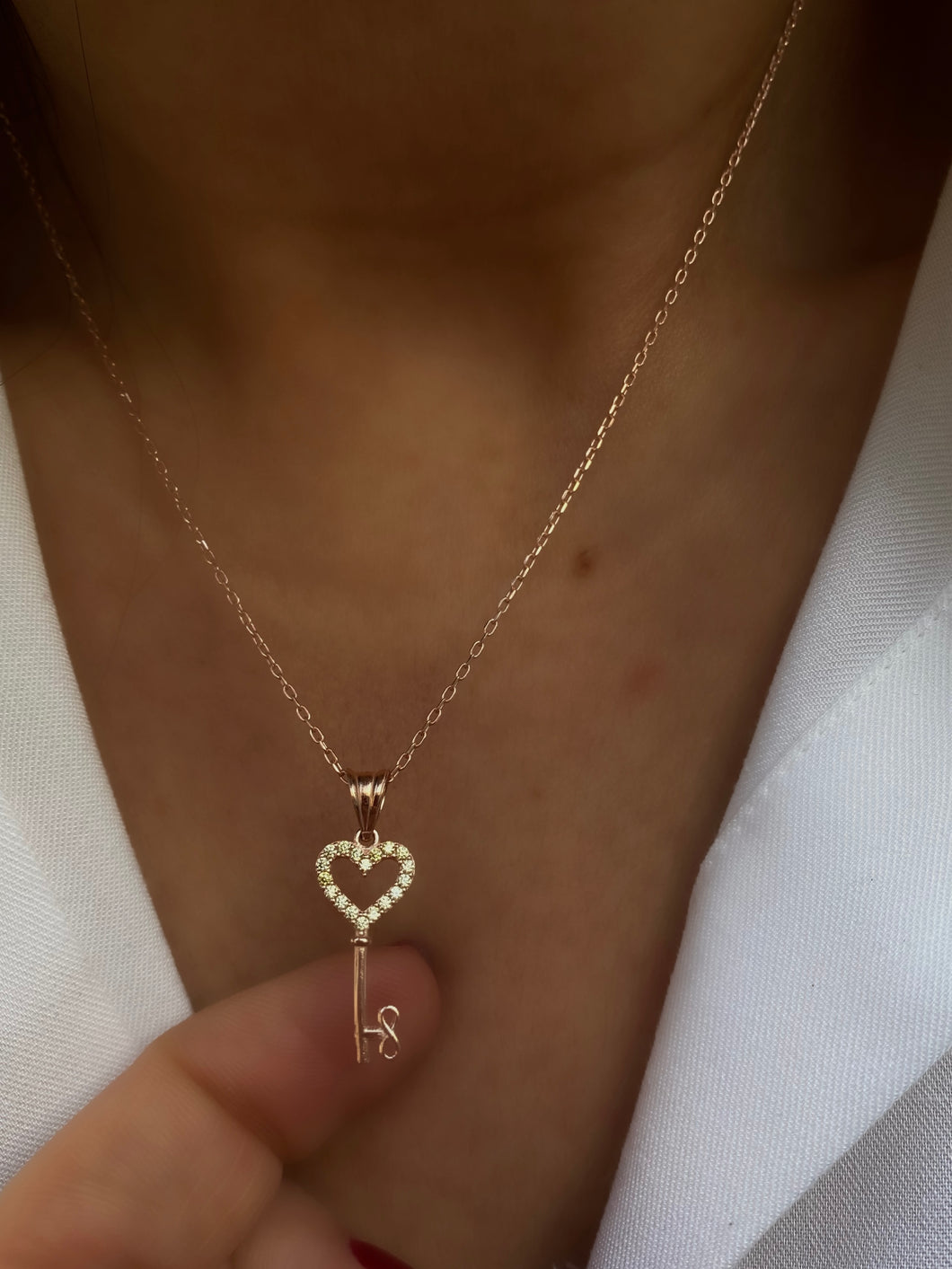 Key of my heart Necklaces