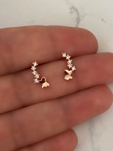 Load image into Gallery viewer, Super Dainty Butterfly Studs