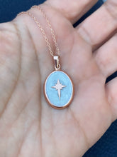 Load image into Gallery viewer, Necklaces with Morning Star on Enamel