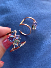 Load image into Gallery viewer, Z ring with colourful zircon stones