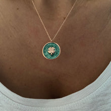 Load image into Gallery viewer, Necklaces with Clover on Enamel