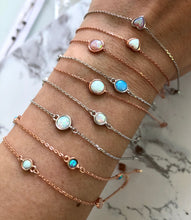 Load image into Gallery viewer, Bracelets with Opal stones