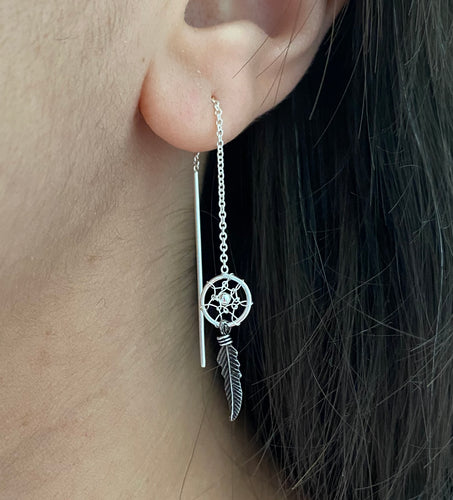 dream catcher earrings