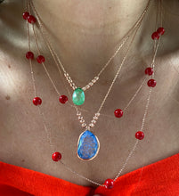 Cargar imagen en el visor de la galería, Necklace with colorful natural stones