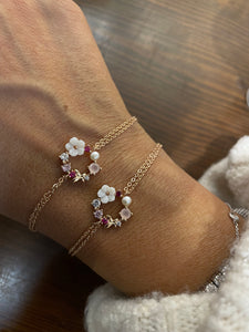 Spring Flower Bracelets
