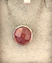 Load image into Gallery viewer, Round shape natural stone Necklaces