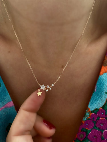 Small shooting Star - Necklace